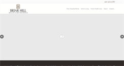 Desktop Screenshot of briarhillhealthcare.com